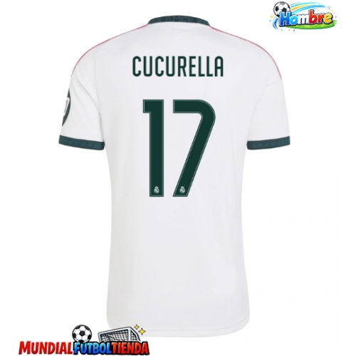 Camiseta Real Madrid Marc Cucurella #17 Primera Equipación Replica 2026-27 mangas cortas